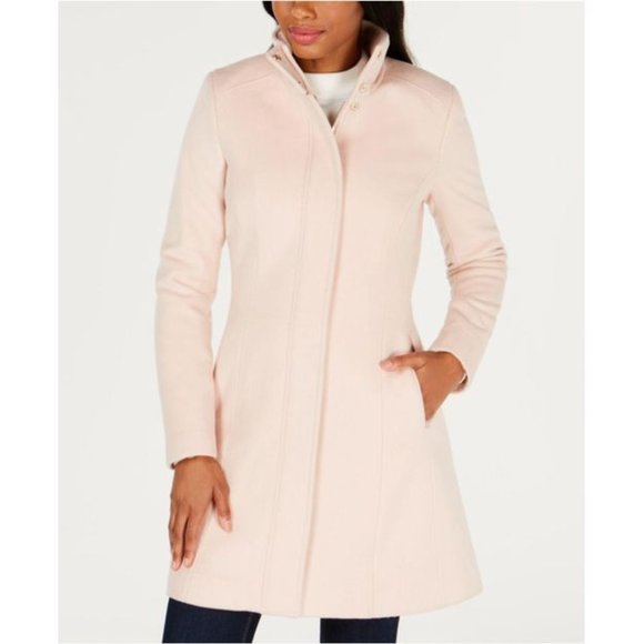 stand collar walker coat